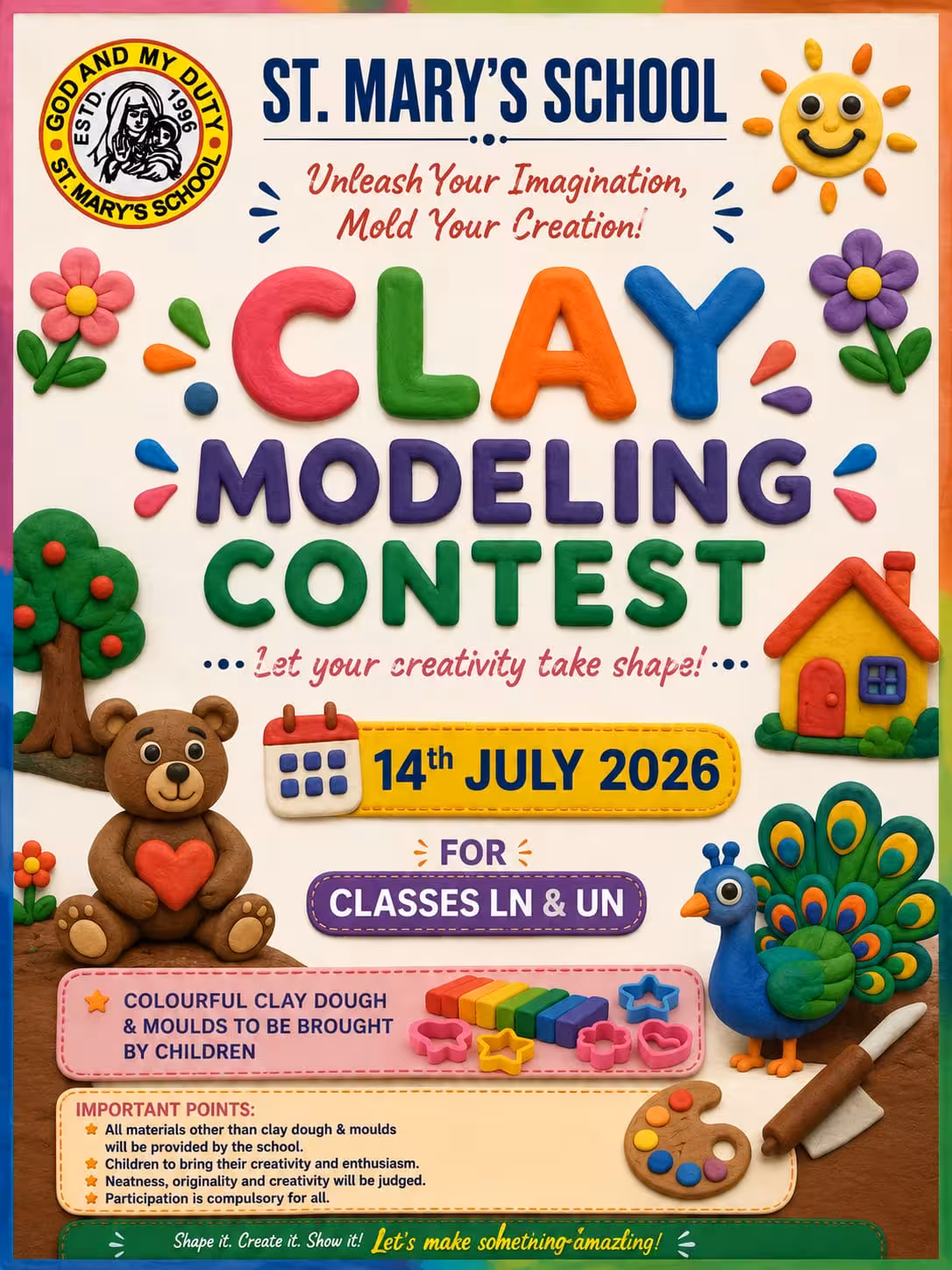Clay Modelling Contest 